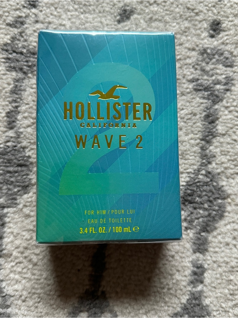 Hollister Wave 2 For Him Cologne 100 ml/3.4 oz NEW